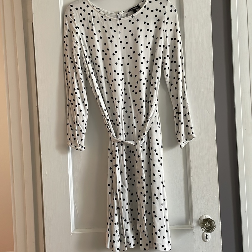 Isabella Oliver Polka Dot Maternity Dress